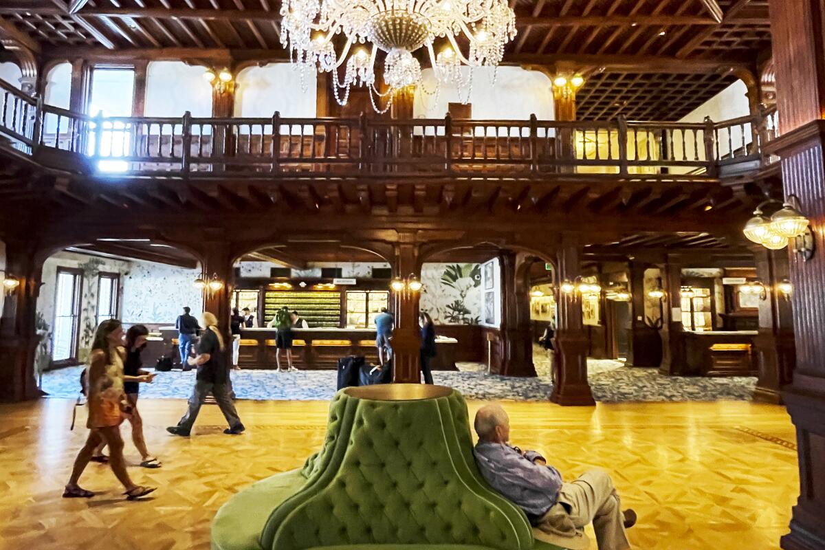 Lobby of the Hotel del Coronado
