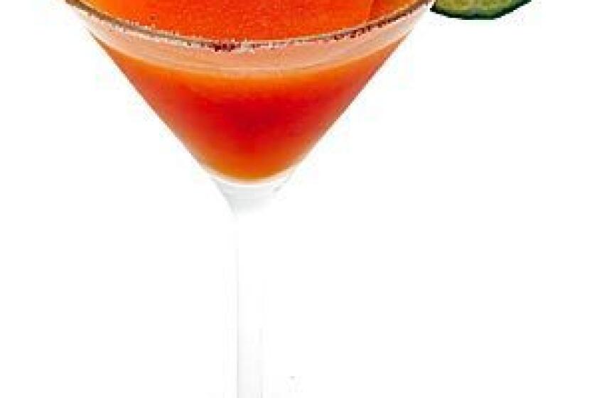 This recipe adds a dash of cinnamon to spice up the mix. Recipe: Persimmon margarita