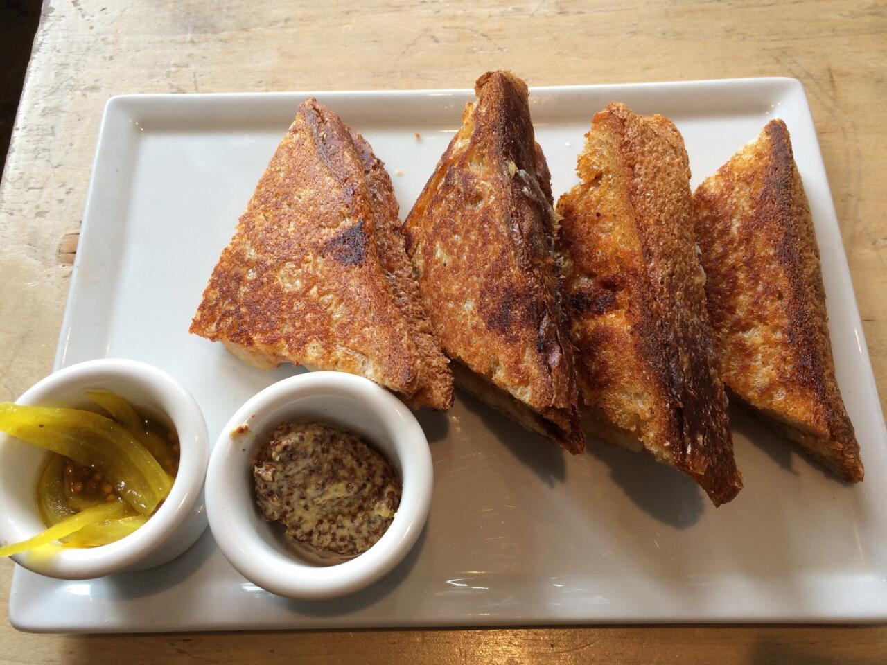 Go Get 'Em Tiger also serves breakfast and lunch, including this grilled cheese sandwich made with Hook's two-year cheddar. Read more: 11 places for food lovers in Larchmont Village