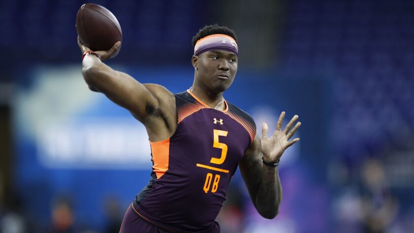 2019 Nfl Draft Combine Examining The Top Quarterback