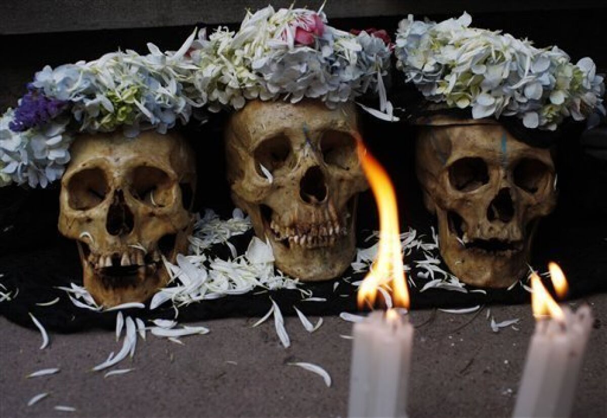 Cult that reveres skulls closes Bolivia festival - The San Diego Union-Tribune