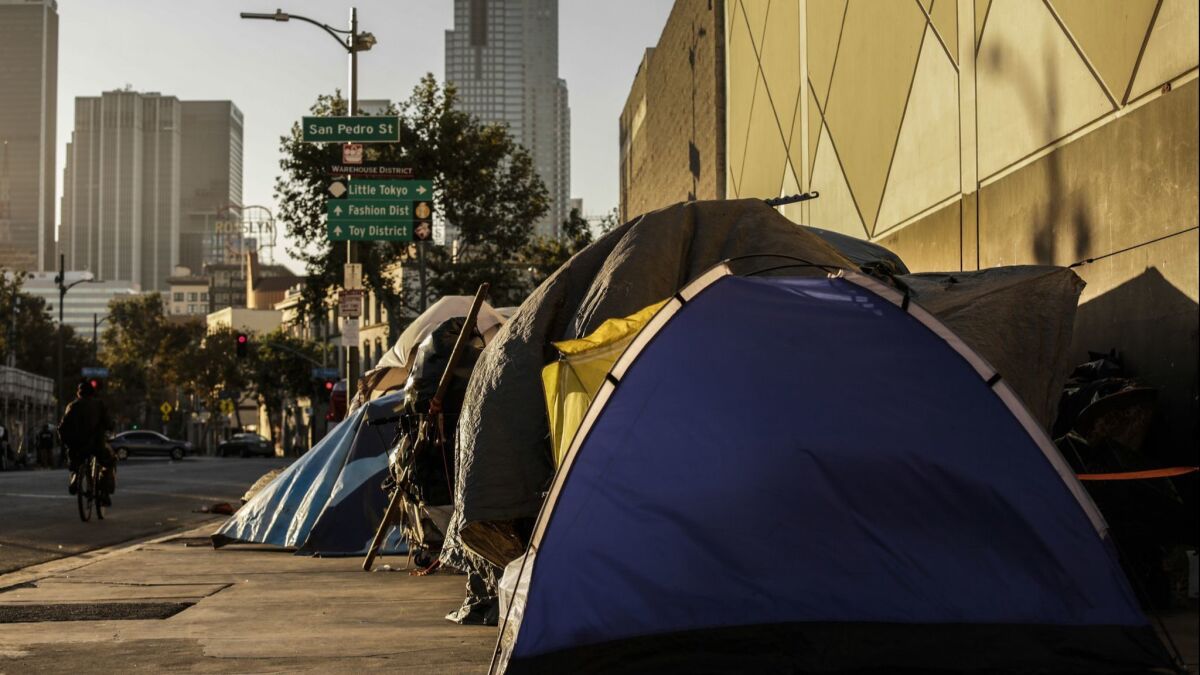 Los Angeles homelessness has increased significantly over the last several years.