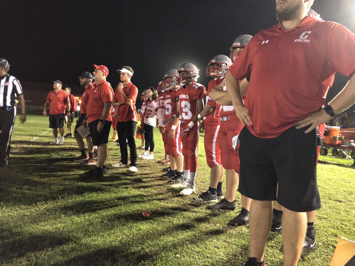 CSDR football team fell short of title, but made history - Los Angeles ...