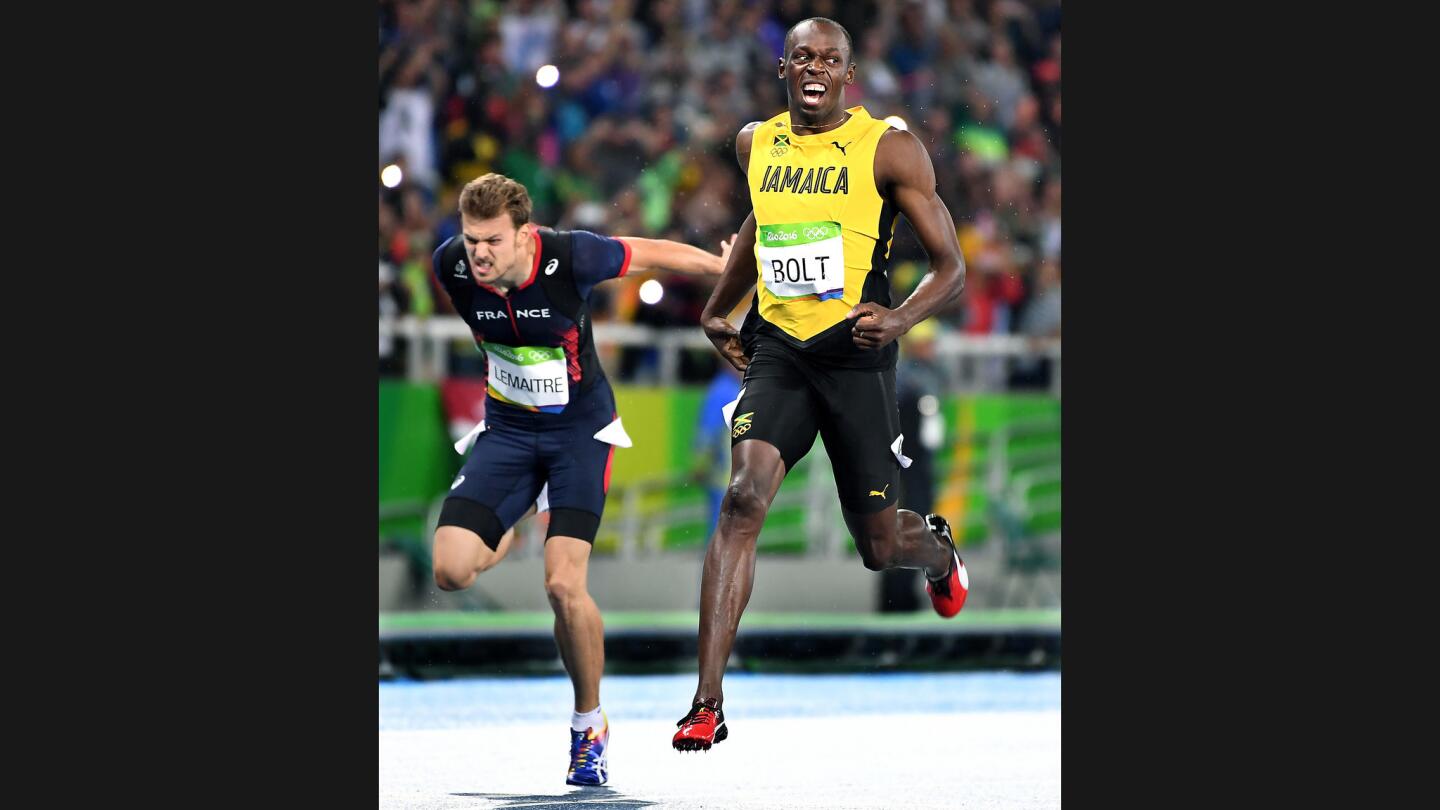 Usain Bolt, Christophe Lemaitre