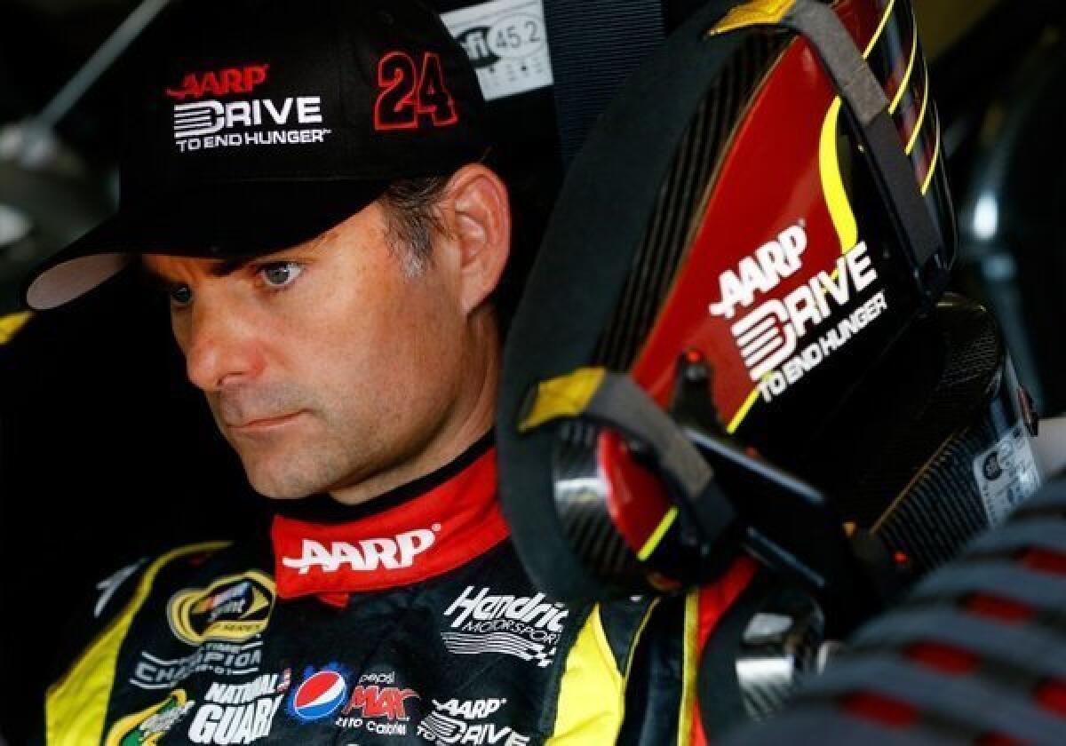 Jeff Gordon's Chase hopes are in big trouble.
