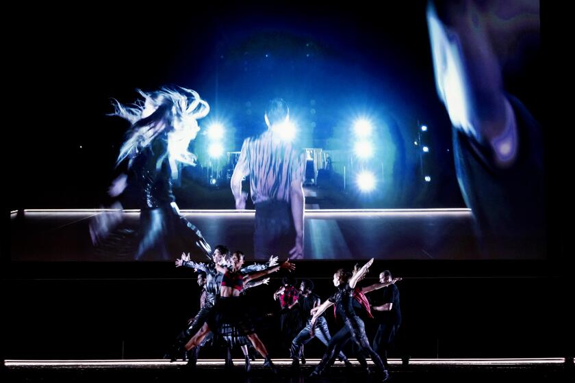 L.A. Dance Project performing Benjamin Millepied's "Romeo & Juliet Suite" in Paris. (Julien Benhamou)