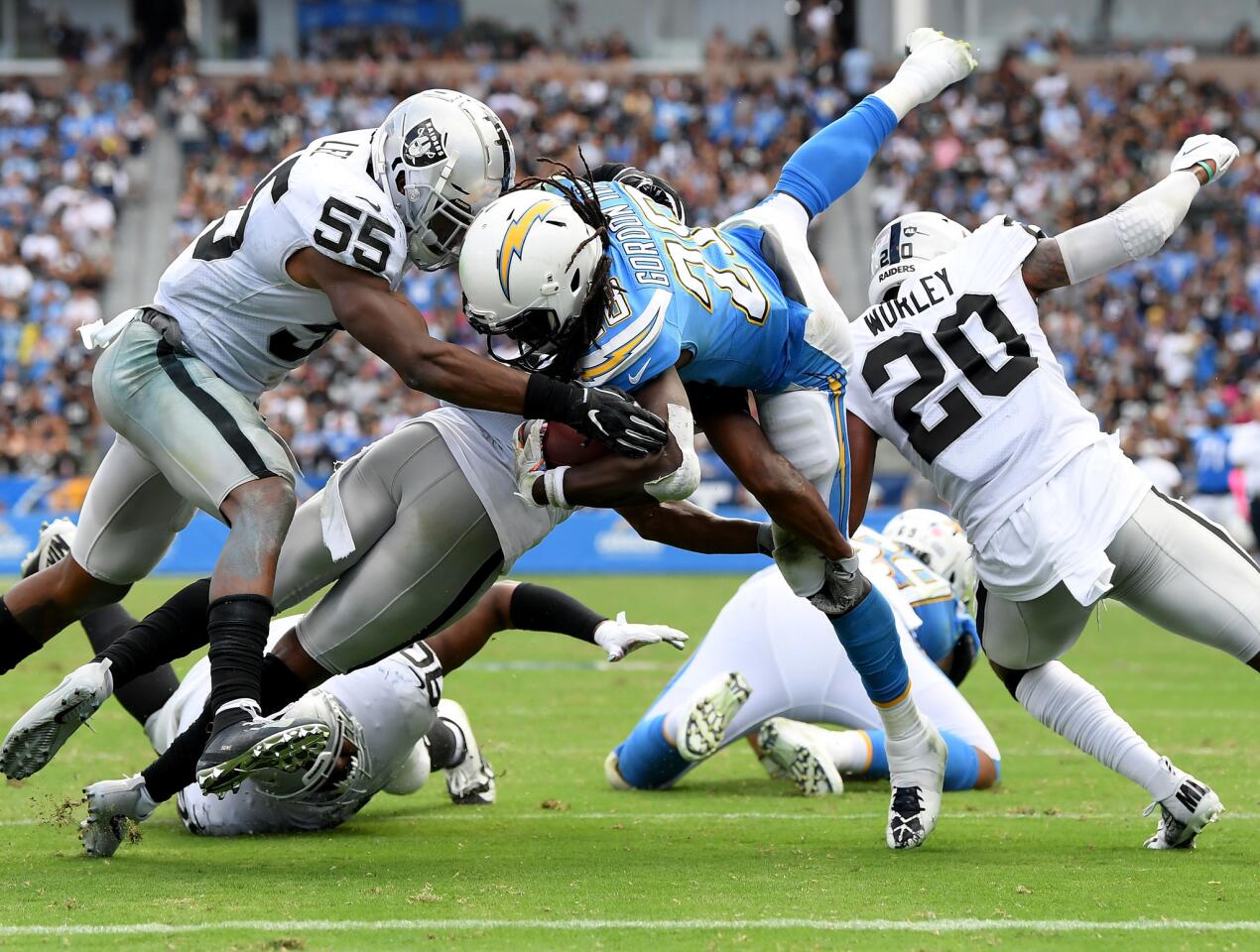 Oakland Raiders v Los Angeles Chargers