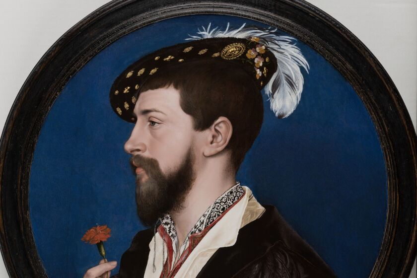 Hans Holbein the Younger, "Simon George of Cornwall," 1535-40, oil on panel