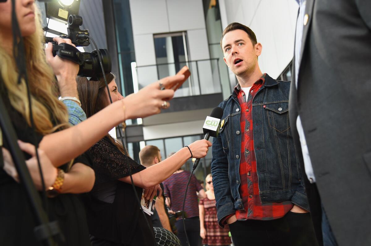 Colin Hanks at the SXSW premiere of his documentary "All Things Must Pass," on the history of Tower Records.