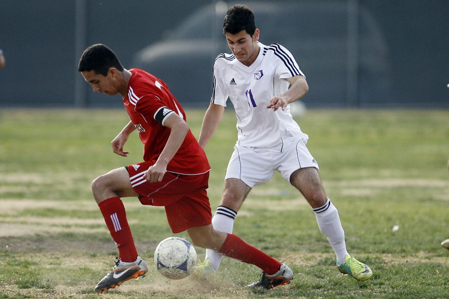 Burroughs vs. Hoover boys' soccer