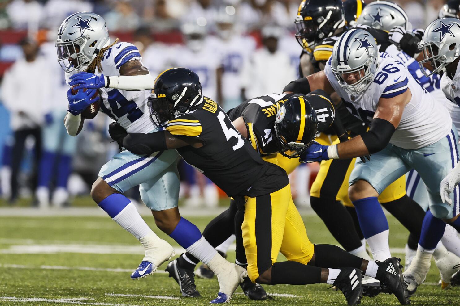 When is the Dallas Cowboys first NFL preseason game?