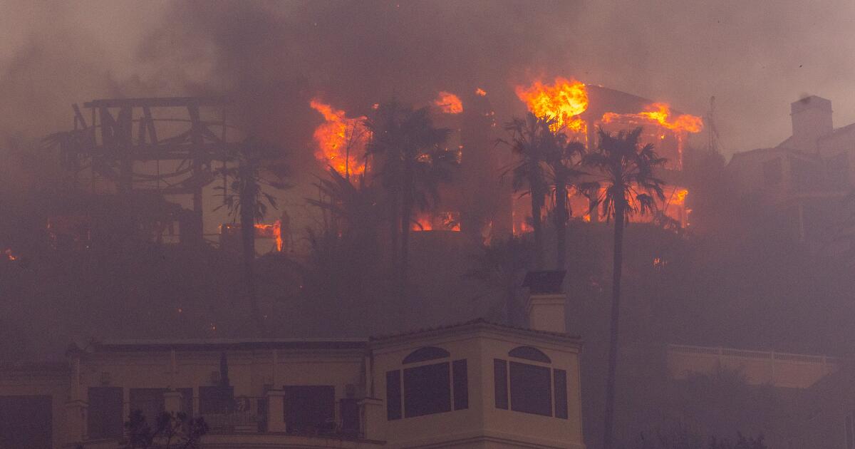 Hundreds of deaths may be linked to the Eaton and Palisades fires, new study suggests