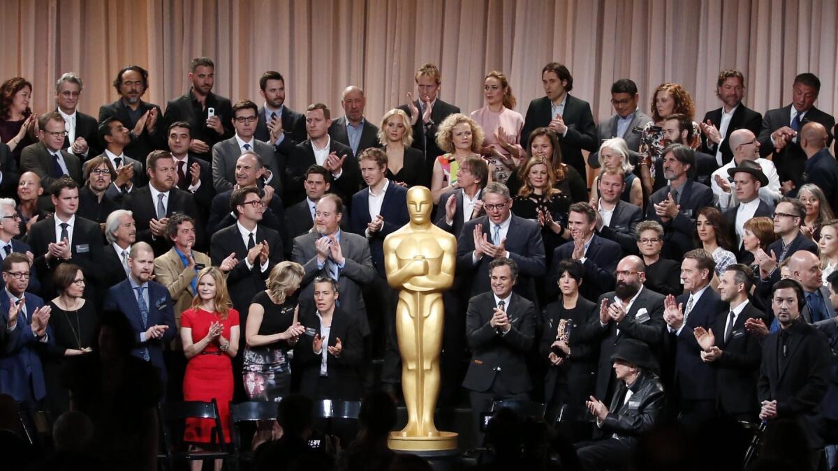 The 88th annual Academy Awards luncheon at the Beverly Hilton hotel.