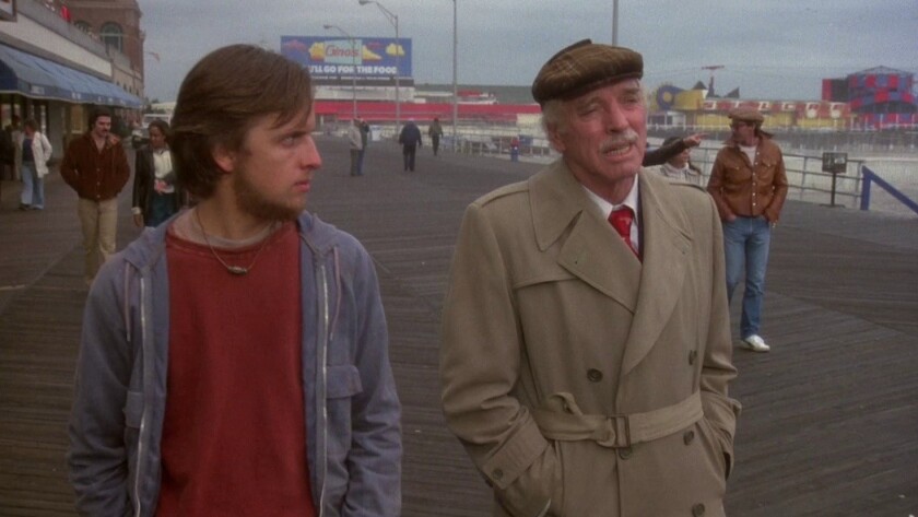 "You should have seen the Atlantic Ocean in the old days": Burt Lancaster (right) and Robert Joy in Louis Malle's "Atlantic City."