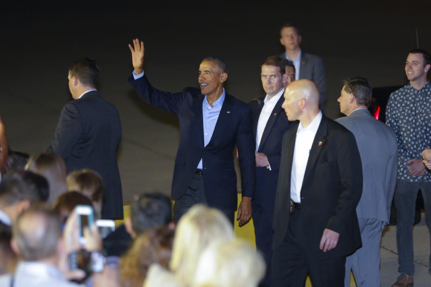 President Barack Obama in San Diego