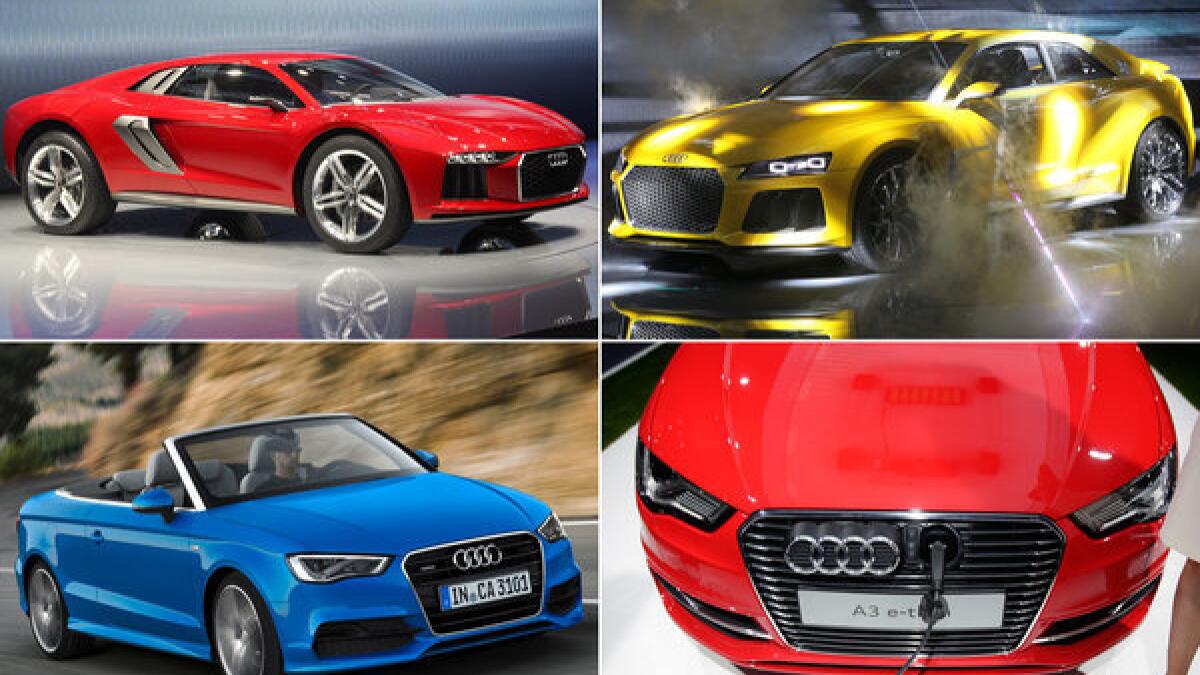 Audi brings quartet of new models to Frankfurt Auto Show - Los