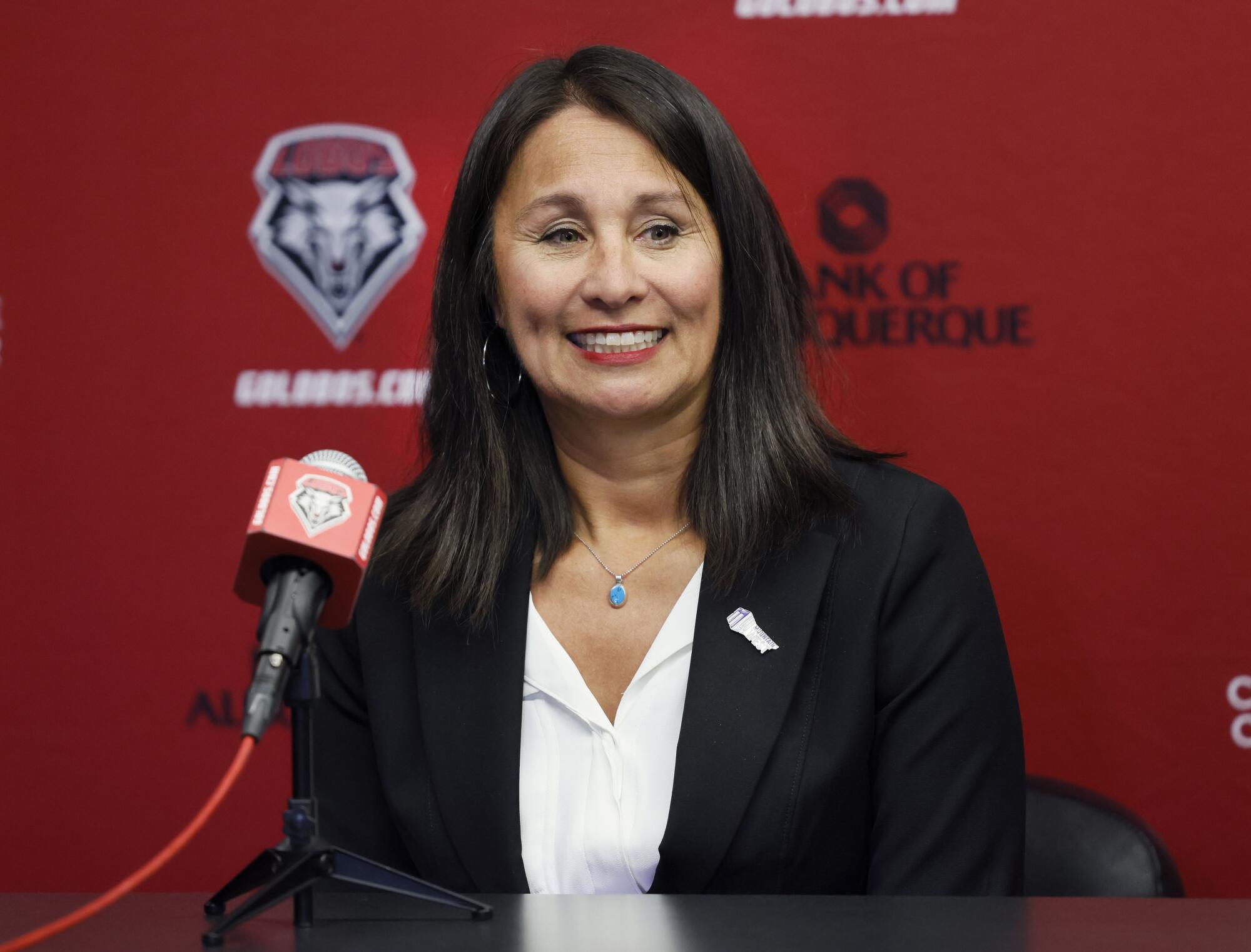 Gloria Nevarez is the Mountain West's first-year commissioner.