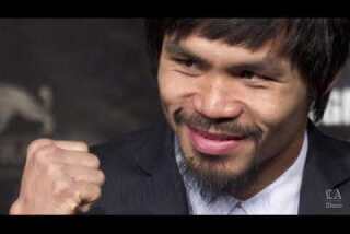 Manny Pacquiao discusses his documentary, possible bout with Floyd Mayweather