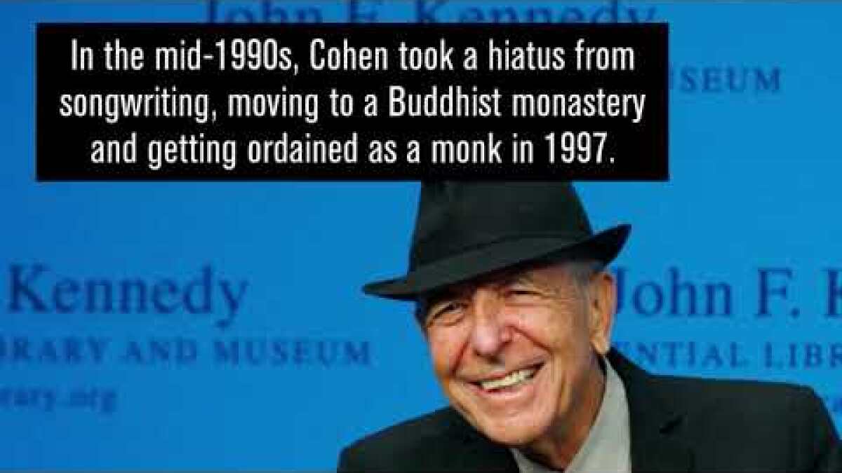 Leonard Cohen dies at 82, singer-songwriter of 'Hallelujah' had a literary  sensibility - Los Angeles Times