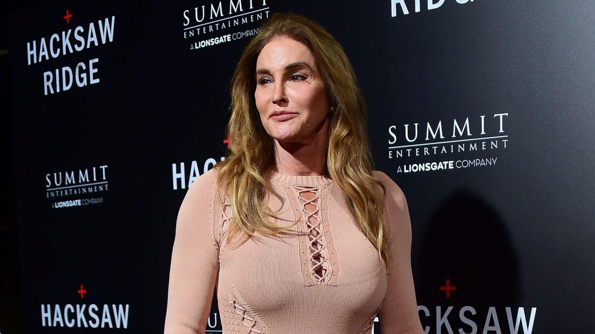 Caitlyn Jenner makes an appearance in Beverly Hills on Oct. 24.
