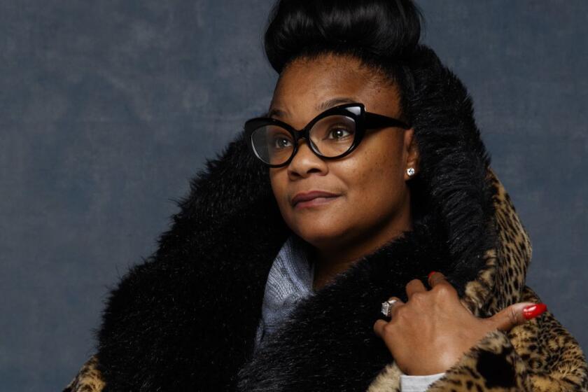PARK CITY,UTAH --SATURDAY, JANUARY 21, 2017-- Roxanne Shanté, from the film "Roxanne, Roxanne," is photographed in the L.A. Times photo studio during the Sundance Film Festival in Park City, Utah, Jan. 21, 2017. (Jay L. Clendenin / Los Angeles Times)