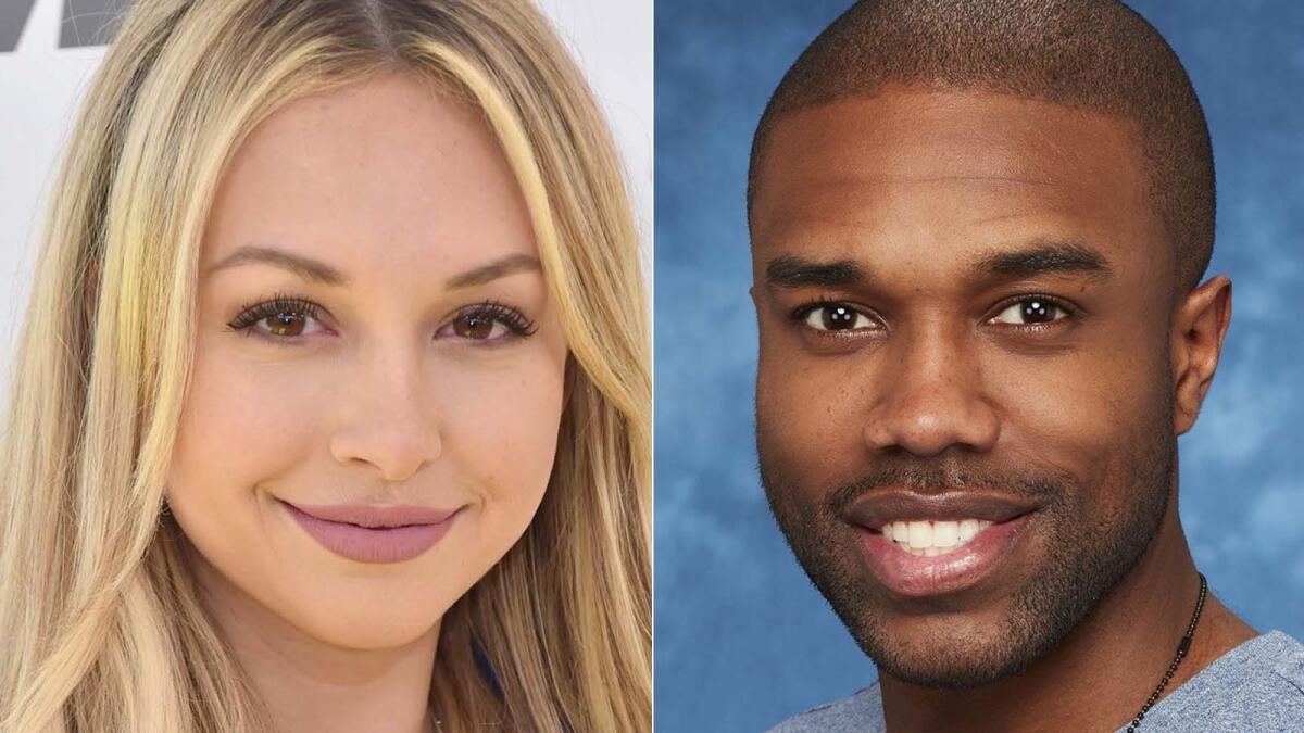 Corinne Olympios and DeMario Jackson of "Bachelor in Paradise."