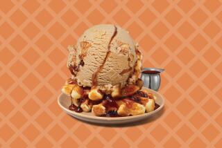 Baskin Robbins Chick’n & Waffles ice cream.