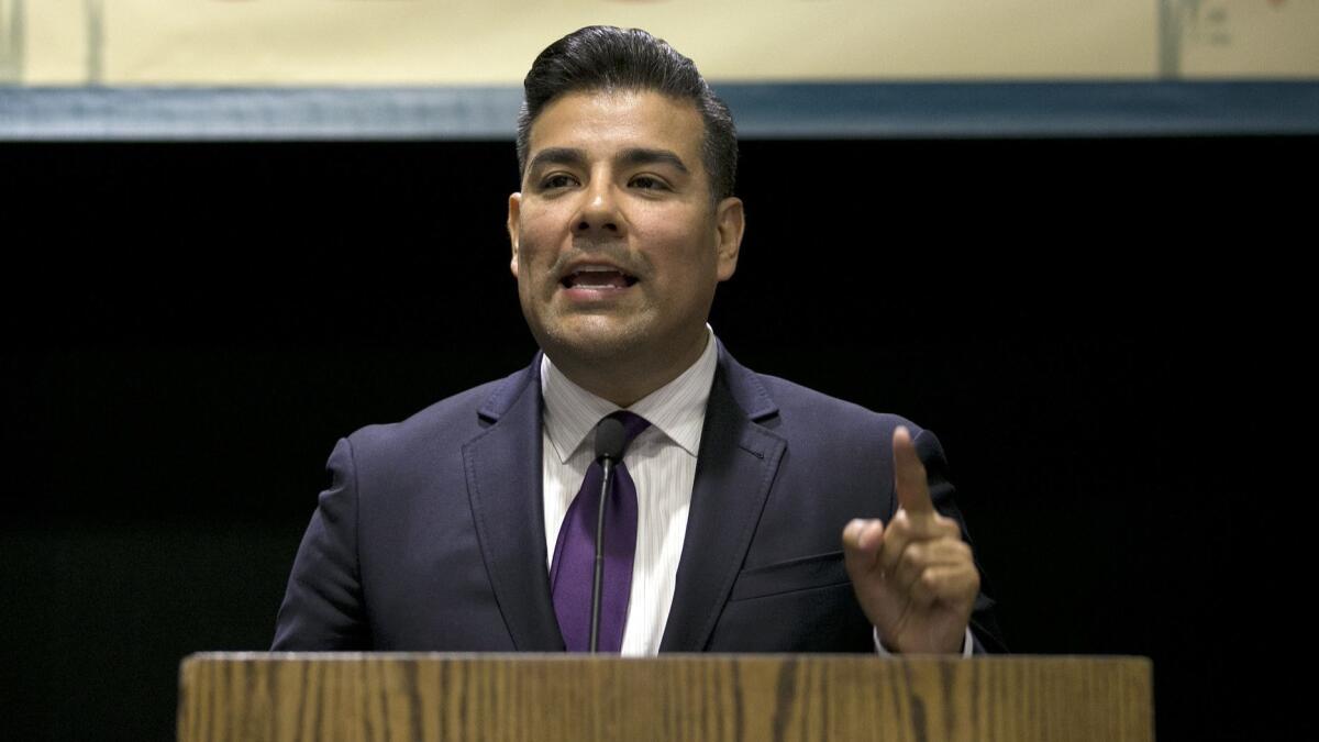 Insurance Commissioner Ricardo Lara promised not to accept campaign donations from the insurance industry. But then he took the donations anyway. He has said it was a mistake.