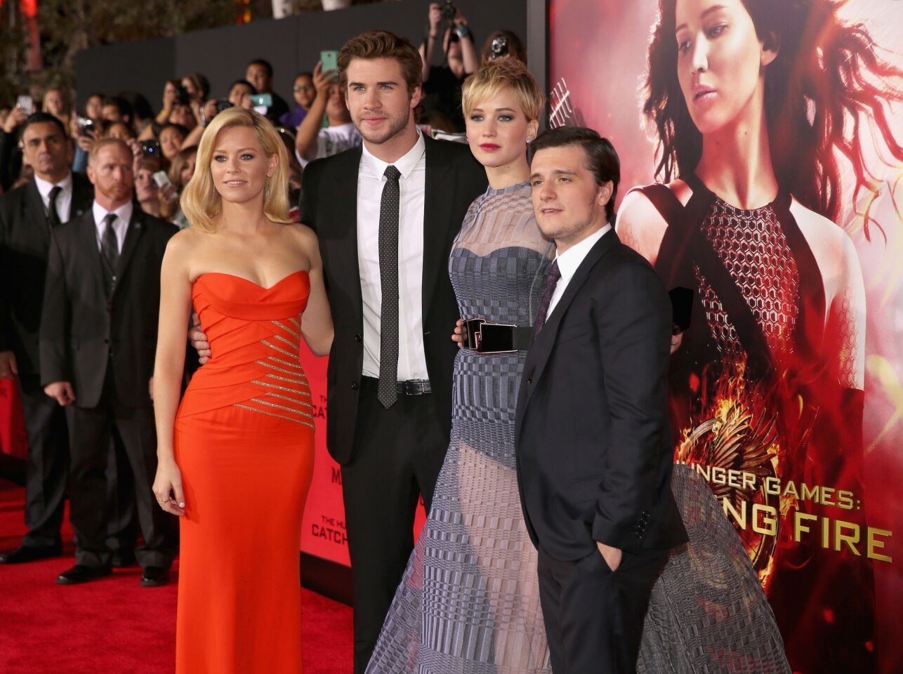 'The Hunger Games: Catching Fire' premiere