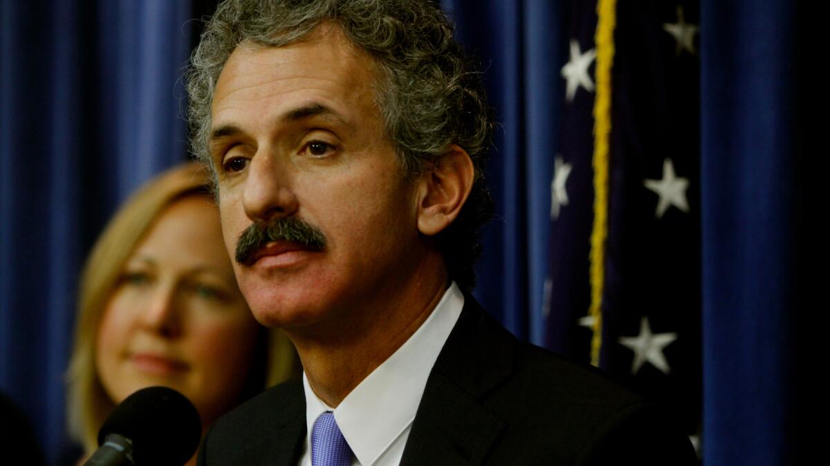 Los Angeles City Atty. Mike Feuer, pictured in December 2013, said he was "very disappointed" to be dealing again with Pacifica Hospital, which also was fined in May.