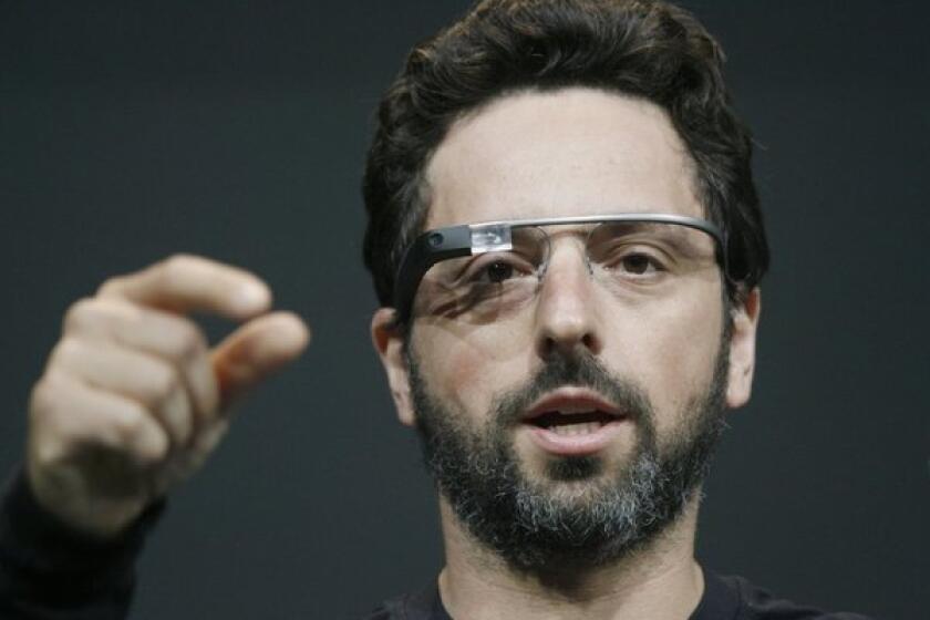 Sergey Brin, co-founder of Google, appeared at Google's annual developer conference last year in Google Glasses.