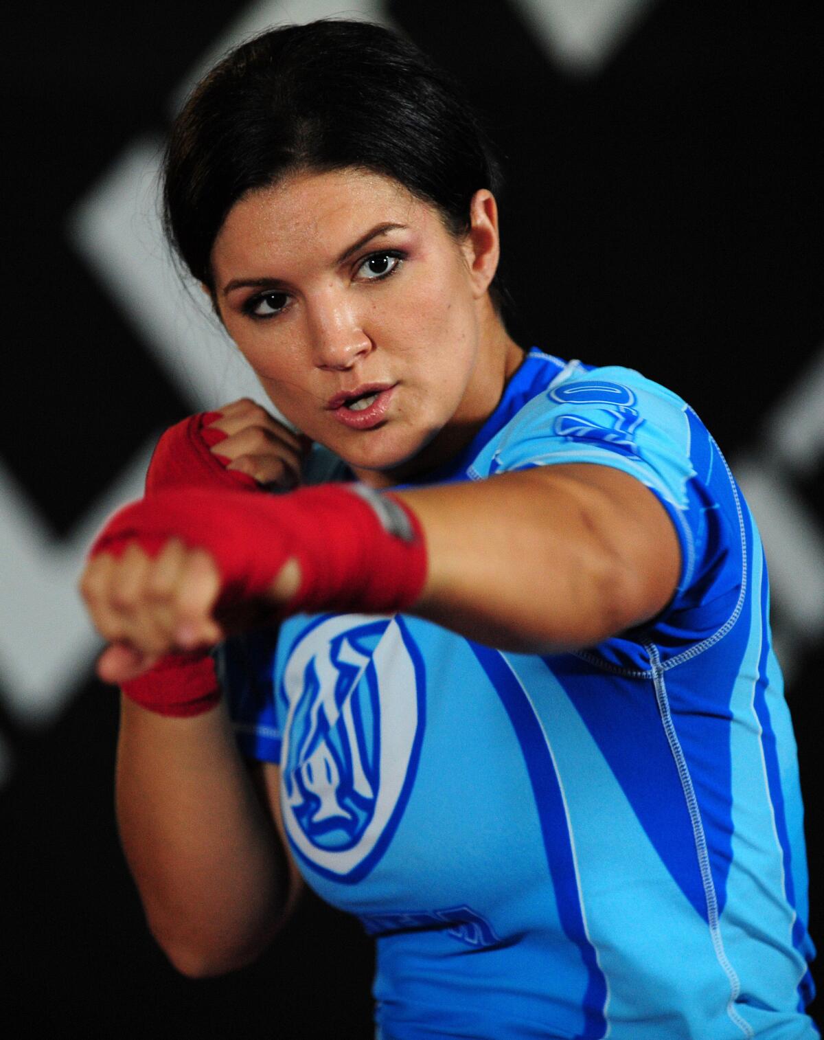 MMA fans await Gina Carano's return to the ring.