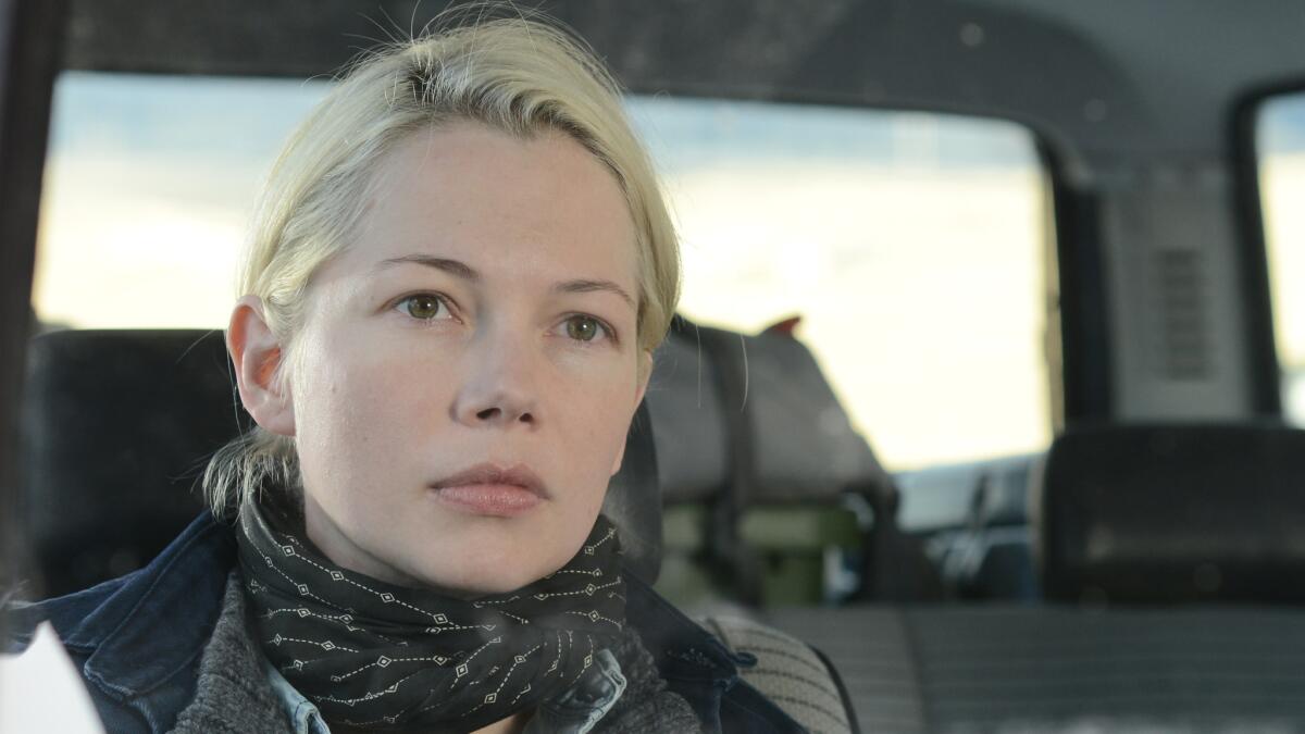 Michelle Williams in a scene from "Certain Women."