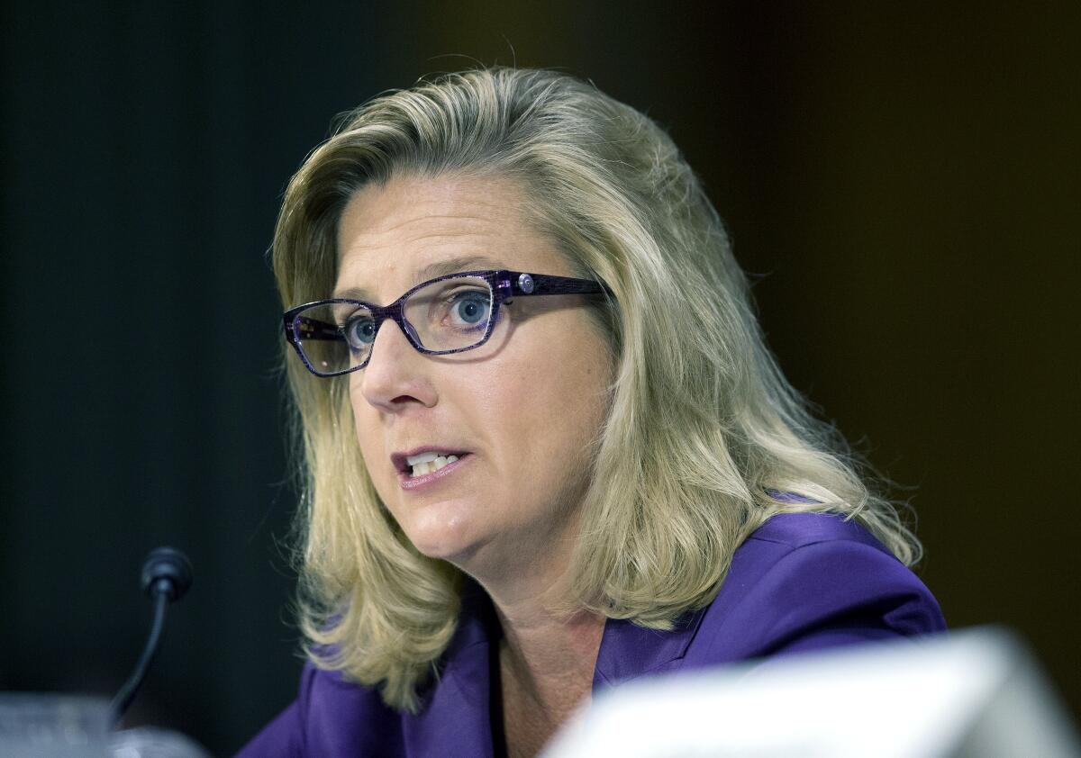 Then Defense Undersecretary Christine Wormuth testifies on Capitol Hill in Washington. 
