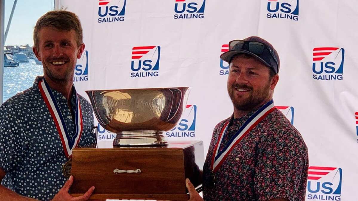 Sailors Jake La Dow and Alex Curtiss win regatta in Newport Harbor's