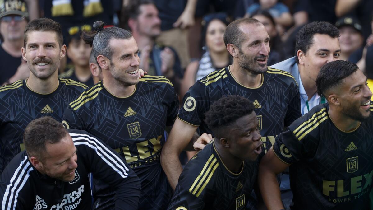 LA Dodgers stars take in LAFC's playoff showdown against RSL