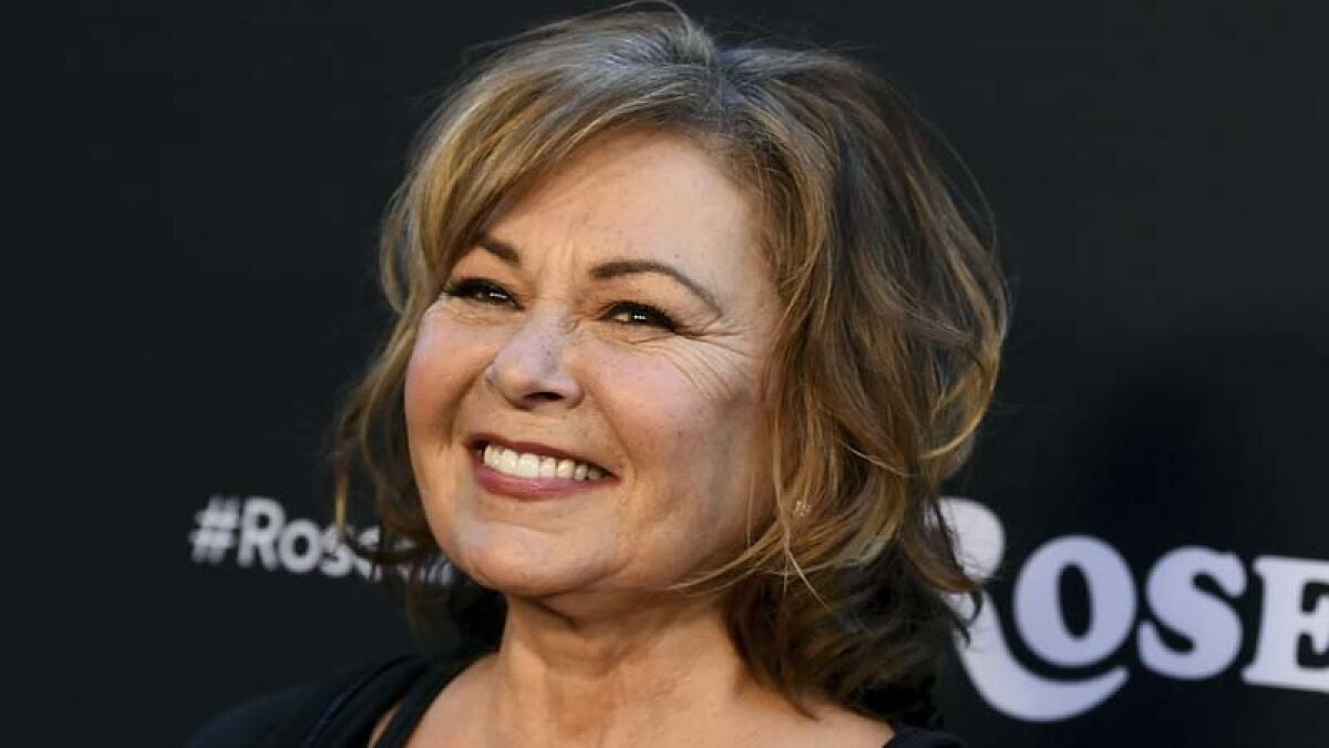 Roseanne Barr arrives at the March premiere of the rebooted "Roseanne."