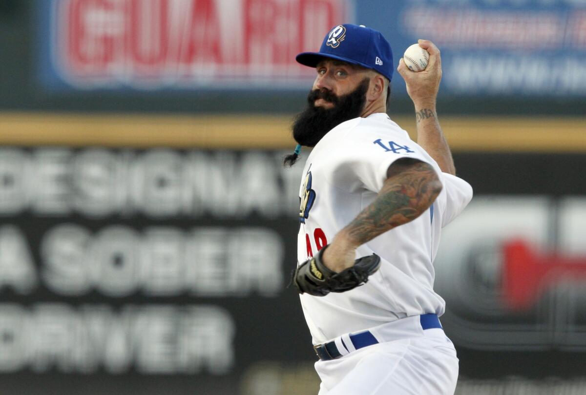 Reliever Brian Wilson understands he'll need to meet certain expectations if he wants to stay in the Dodgers' bullpen.