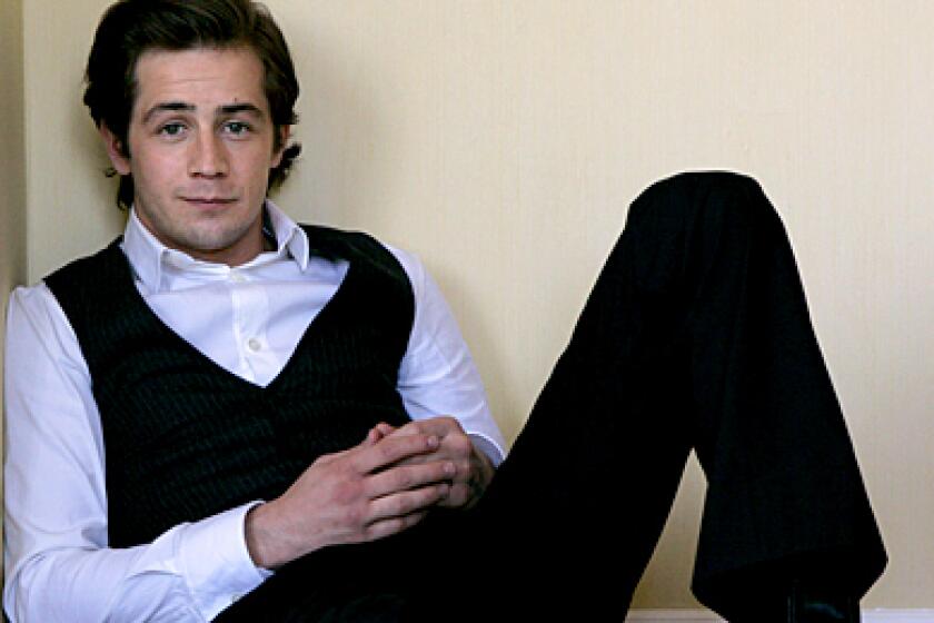 NEOPHYTE: Michael Angarano, who had never practiced martial arts, got a crash course.