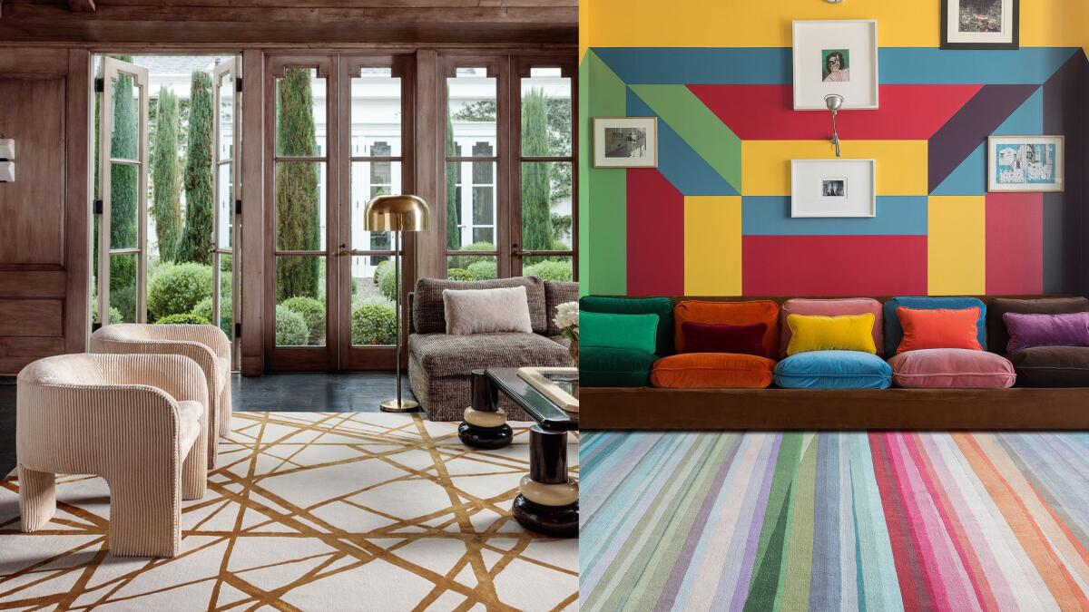The Rug Company striped rugs | Festival Multi By Paul Smith