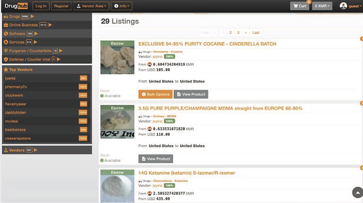 drughub darknet