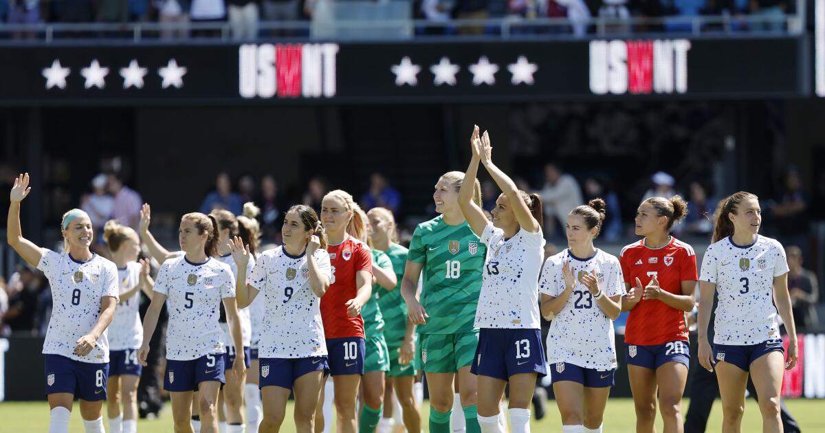 2023 Womens 4-Star USA Home Match Jersey - Soccer Master