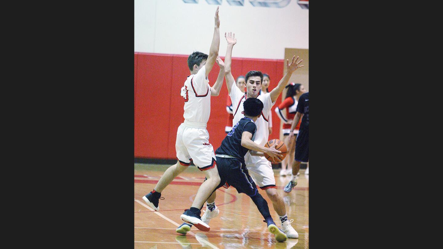 Photo Gallery: Glendale vs. Burroughs Pacific League boys' basketball