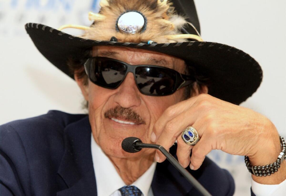 Richard Petty doesn't appear to be a big fan of Danica Patrick's driving ability.