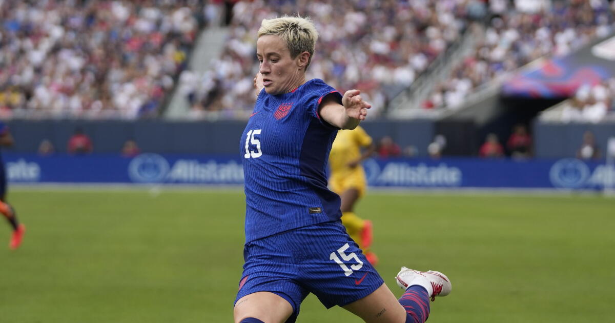 Megan Rapi Megan Rapinoe goes out a winner in her final USWNT match - Los Angeles ...