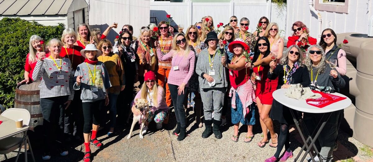 The Ocean Beach Woman's Club celebrated Valentine's Day this year with a brunch.