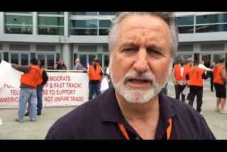 California Democratic Convention protest