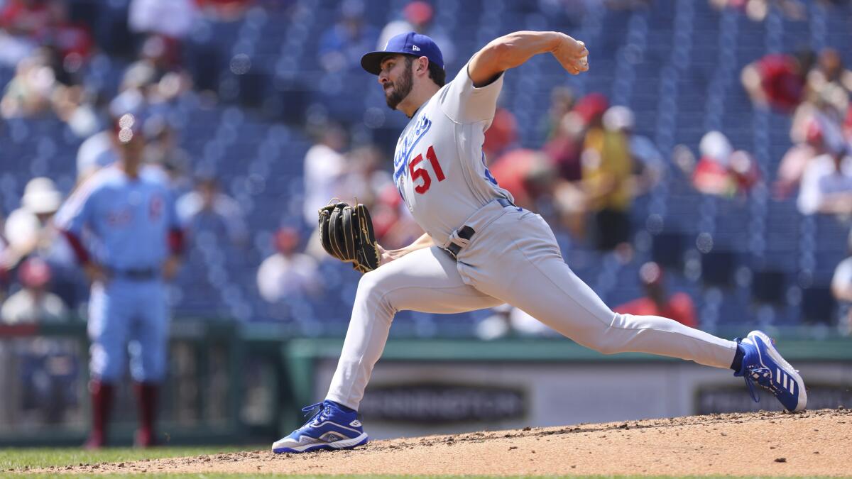 Dodgers' Alex Vesia provides much-needed left-handed relief - Los Angeles  Times