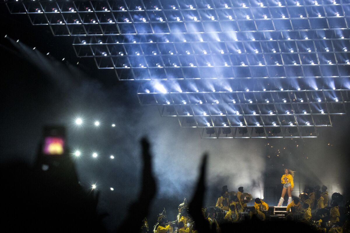 Twenty-time Grammy winner Beyoncé slays on Day 2 of Coachella.