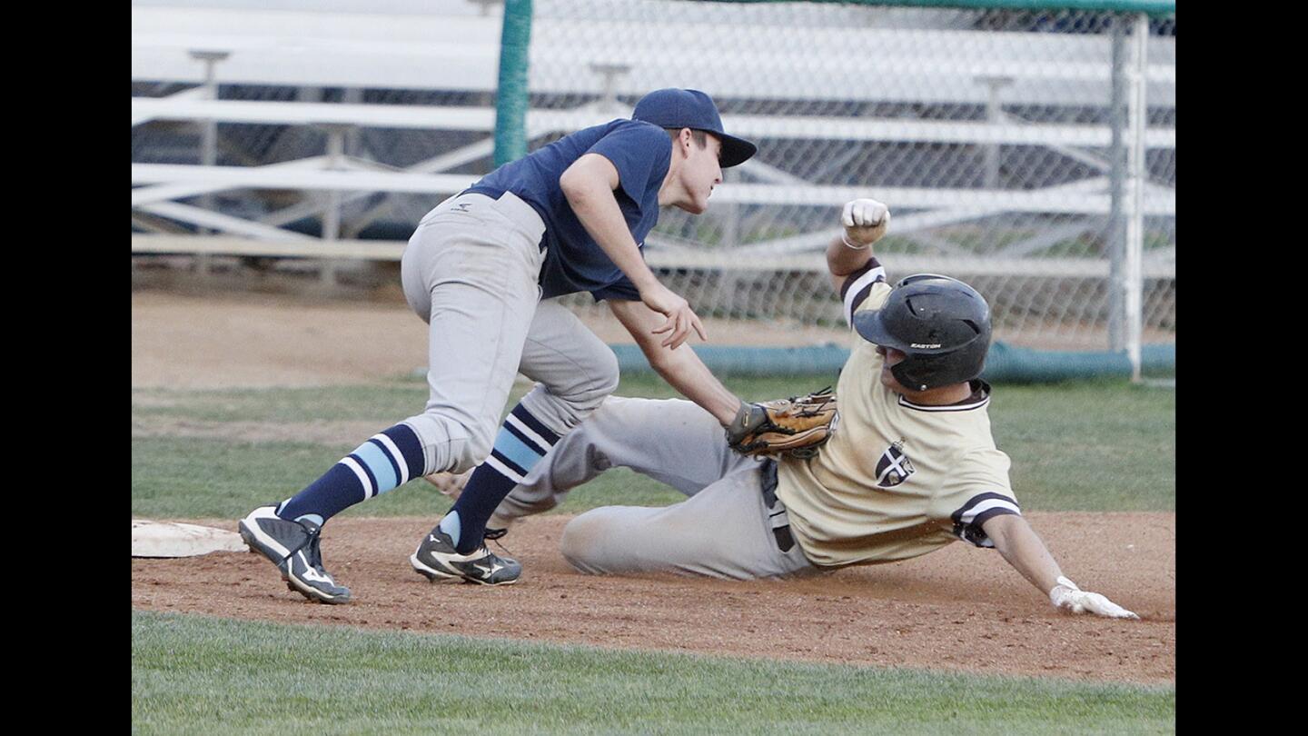 Photo Gallery: Preseason baseball scrimmage between Crescenta Valley and St. Francis